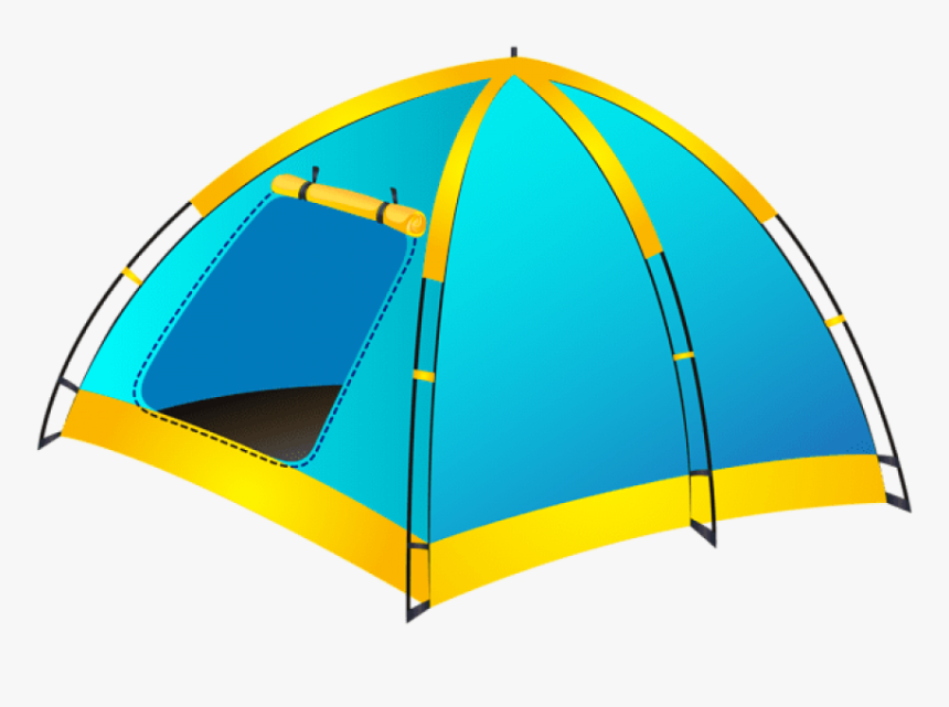 Transparent Tent Clipart Png - Camping Tent Transparent Background, Png Download, Free Download