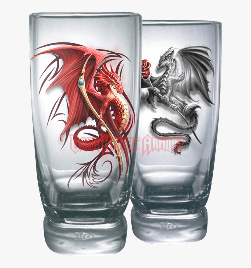 Wyvern Water Glass Set - Diseños De Vasos Dragones, HD Png Download, Free Download