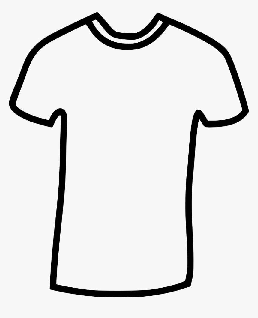 Casual Tee Round Dress Fashion Style Comments - Line Art T Shirt Design, HD Png Download, Free Download