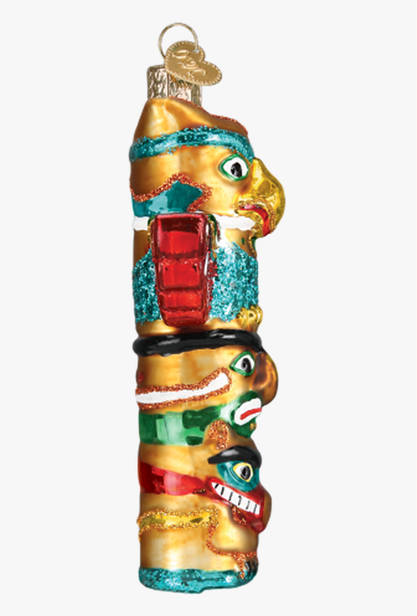 Old World Christmas Totem Pole Pacific Northwest Ornament - Craft, HD Png Download, Free Download