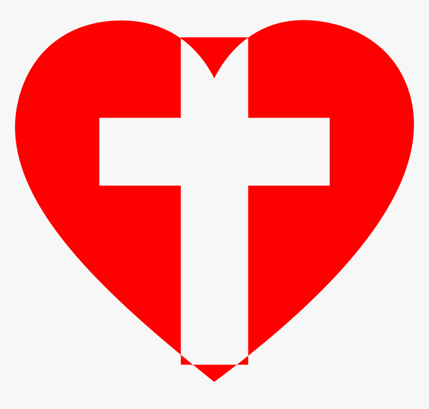 Heart Cross Cliparts - Sacred Heart Academy Logo, HD Png Download, Free Download