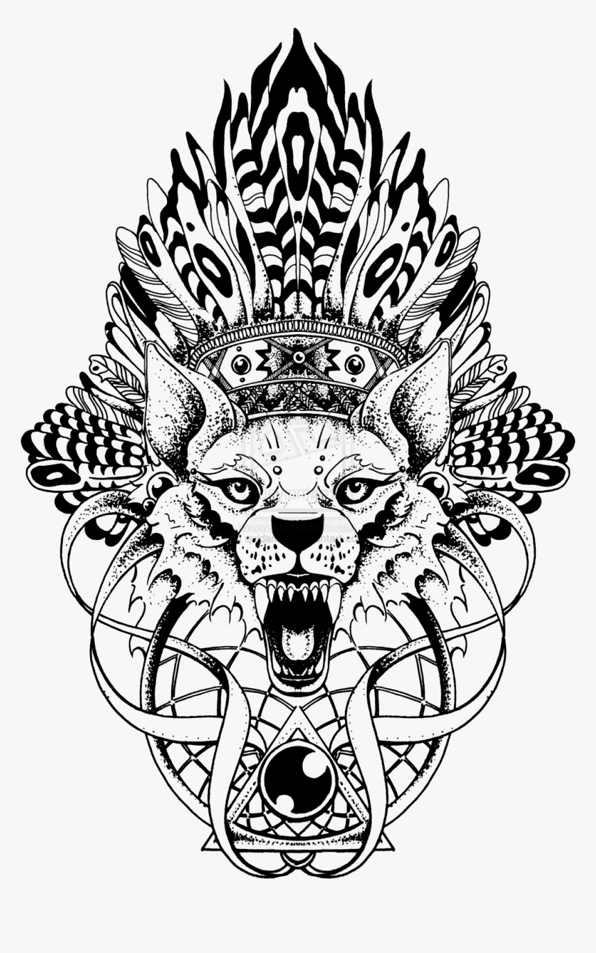 Lion Hand Tattoo Png, Transparent Png, Free Download