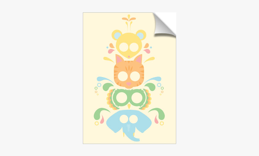 Animal Totem Pole, HD Png Download, Free Download