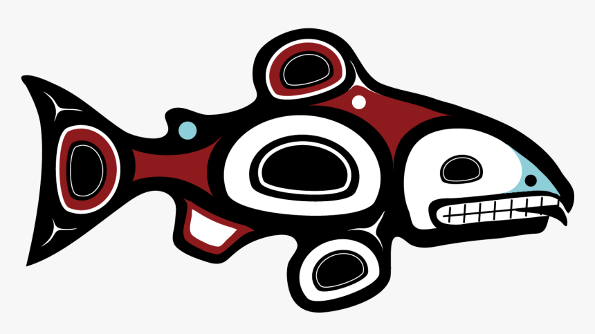 Totem Pole Clipart Tlingit - Pacific Northwest Art Fish, HD Png Download, Free Download