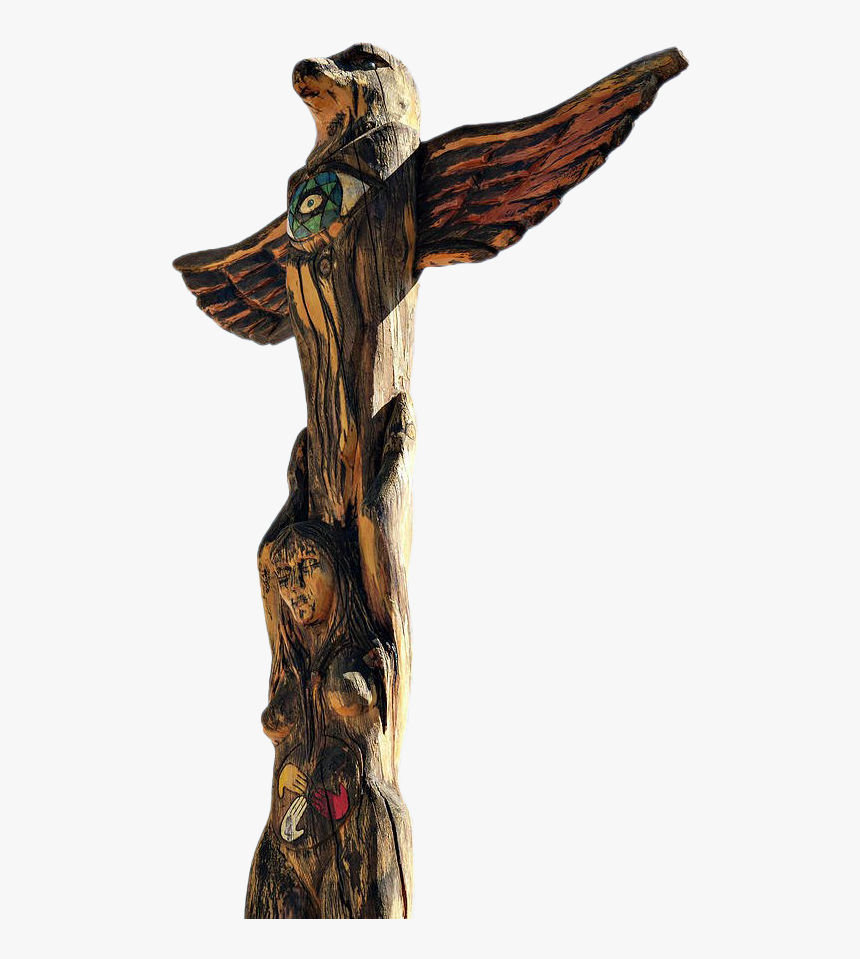 Totem Eagle Png Image Background - Cross, Transparent Png, Free Download