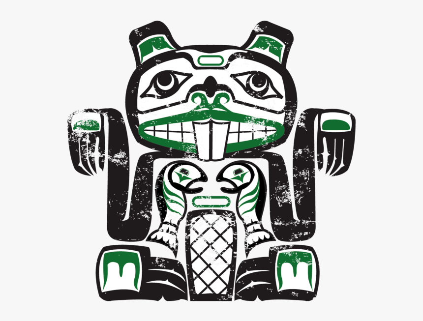 Transparent Native American Turtle Clipart - Beaver Totem Pole Animal, HD Png Download, Free Download