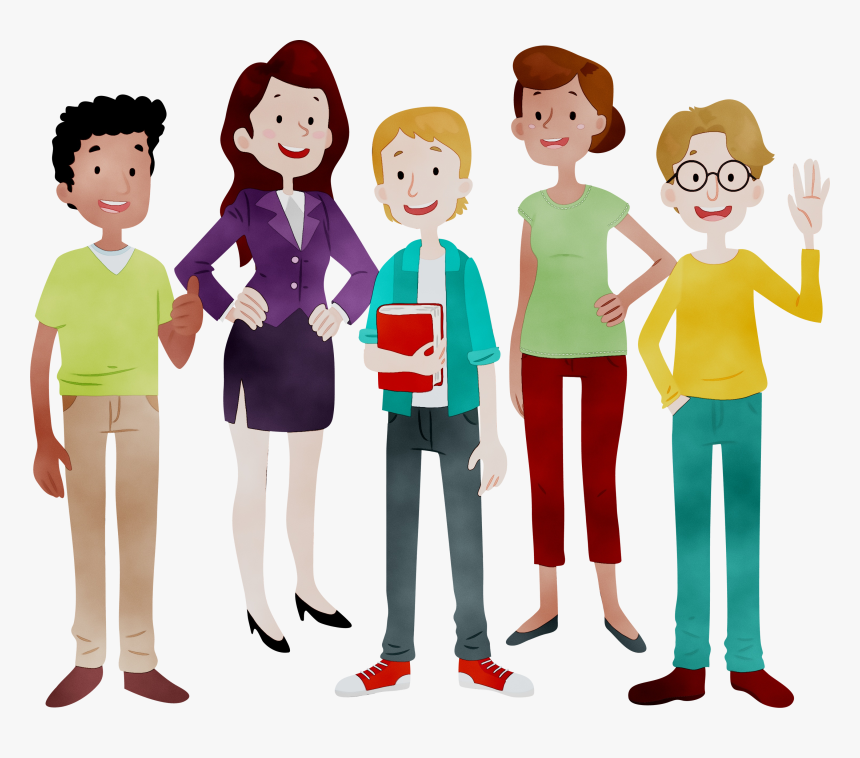 Animated Cartoon Portable Network Graphics Drawing - Cartoon People Transparent Background, HD Png Download, Free Download