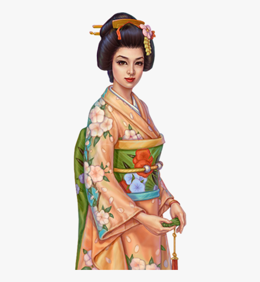 Geisha Png, Transparent Png, Free Download