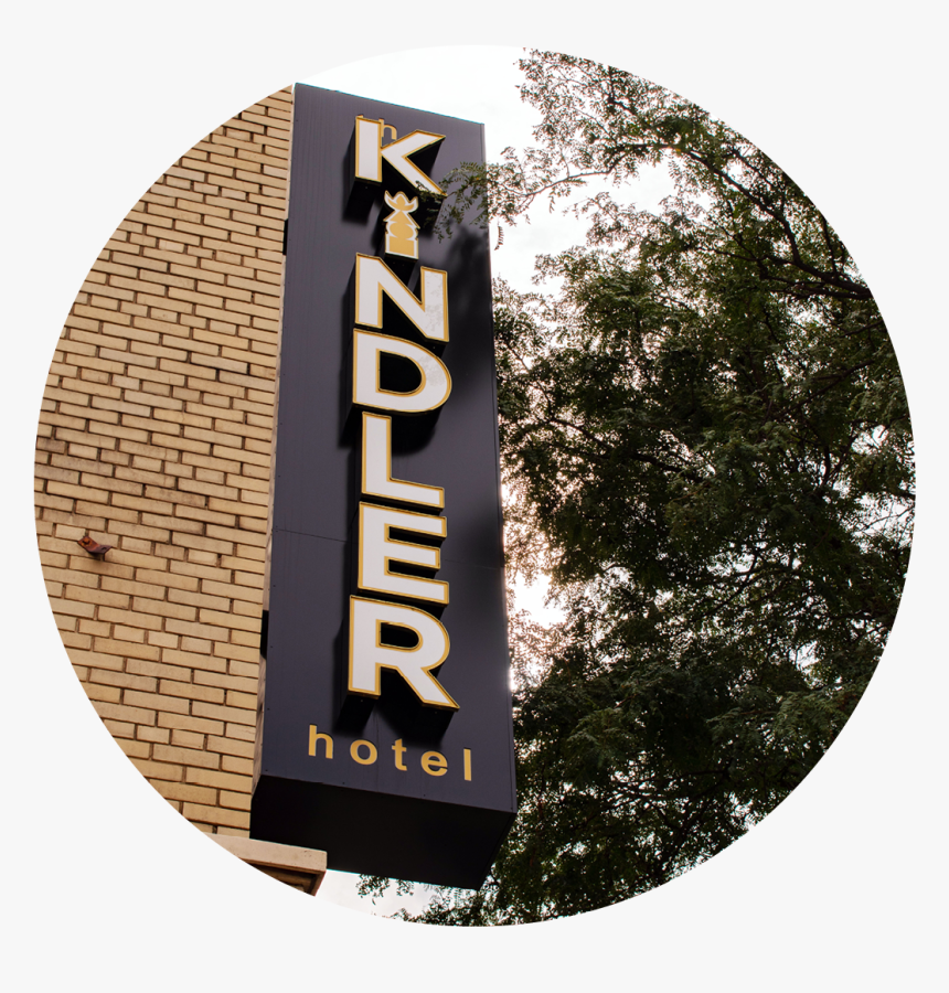 The Kindler Hotel - Sign, HD Png Download, Free Download