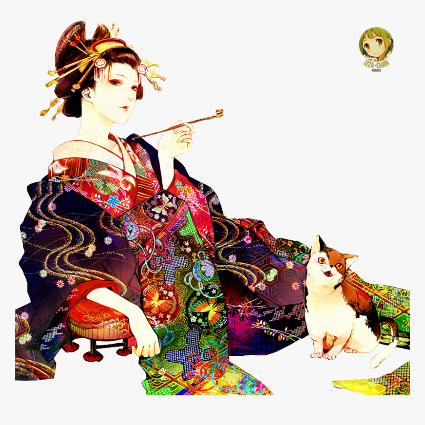 Anime Geisha Deviantart, HD Png Download, Free Download