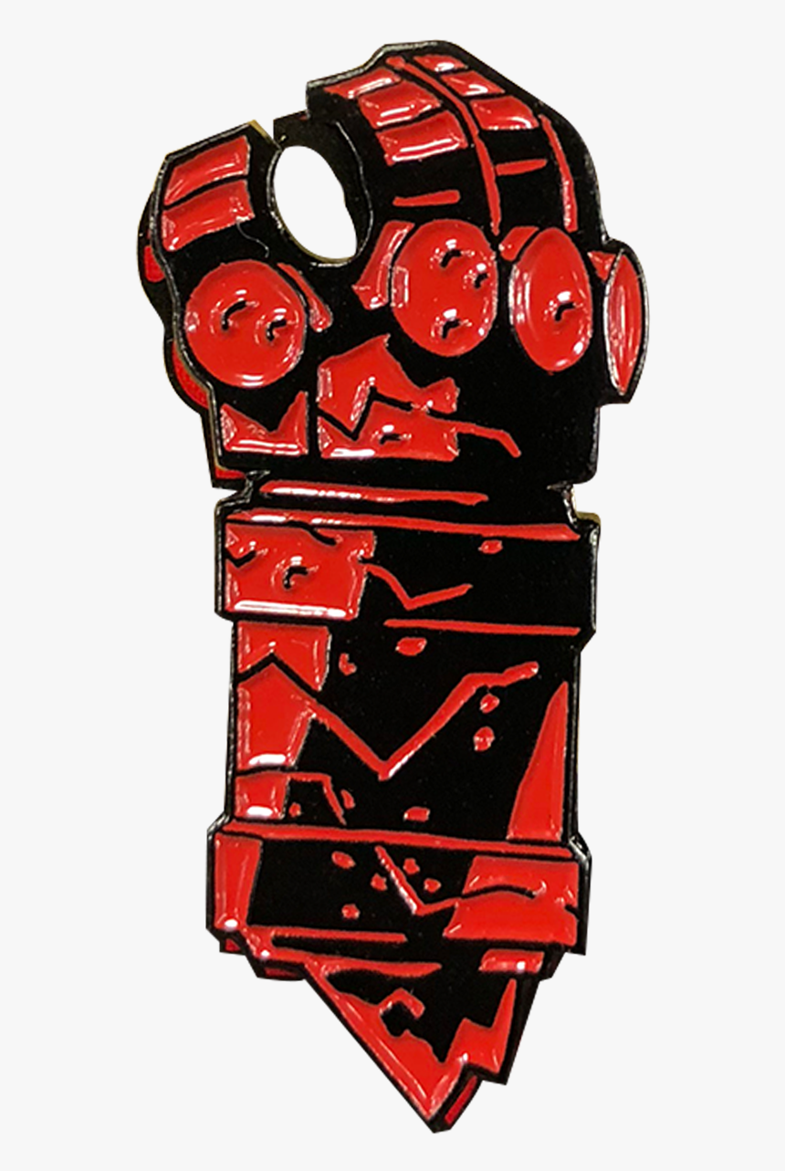 Hellboy Right Hand Of Doom Enamel Pin - 5e Hellboy Stats, HD Png Download, Free Download
