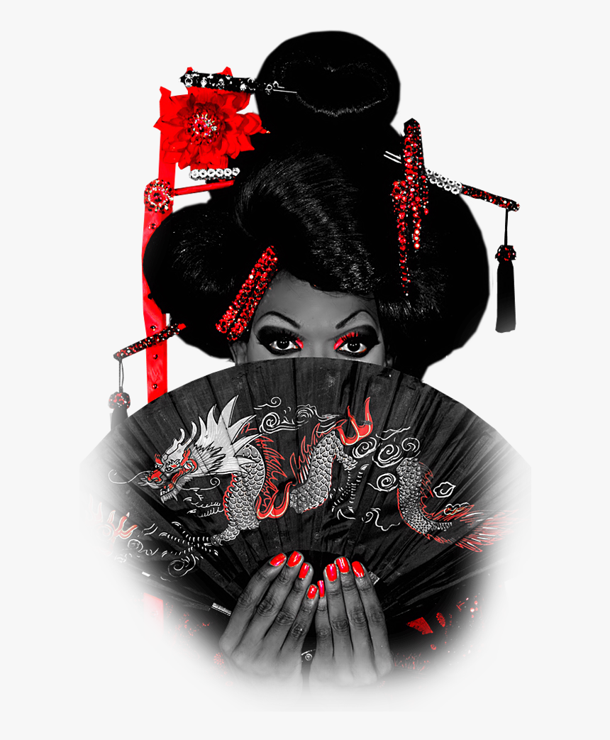 Japanese Art Geisha Tattoo, HD Png Download, Free Download