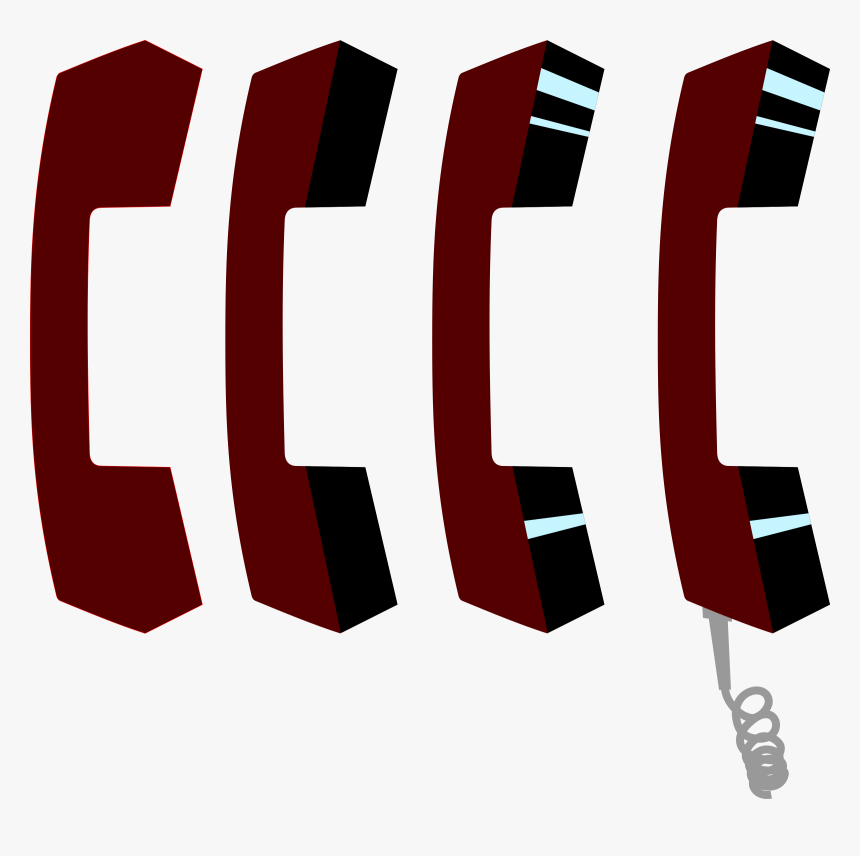 Phone Handset Clip Arts - Phone Handset Clip Art, HD Png Download, Free Download