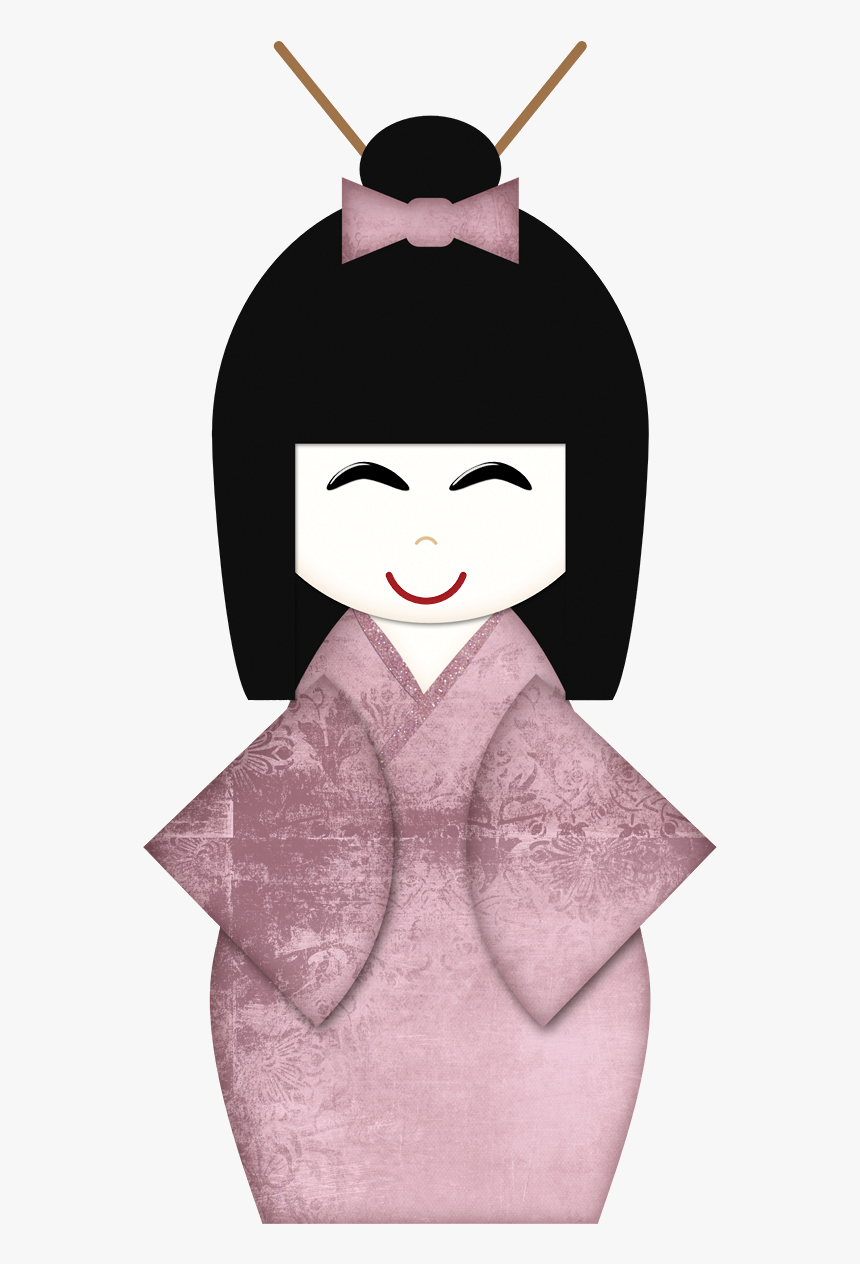 Transparent Geisha Clipart - Doll, HD Png Download, Free Download