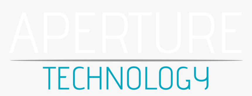 Aperture-banner2 White, HD Png Download, Free Download