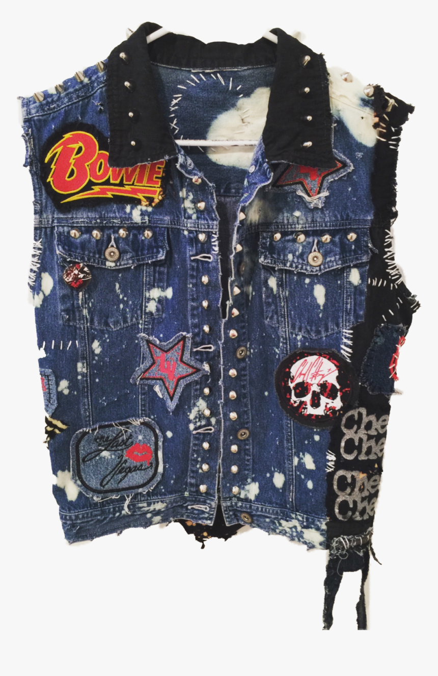 Denim Rocker Vest, HD Png Download, Free Download