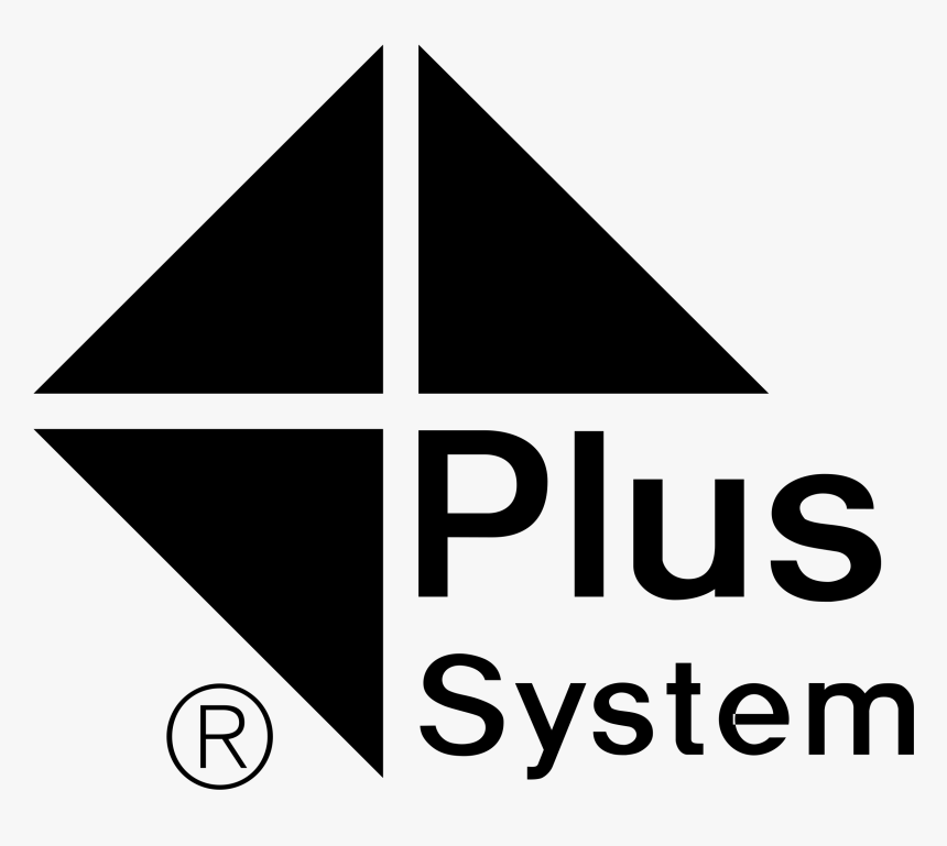 Plus System Logo Png Transparent - Triangle, Png Download, Free Download