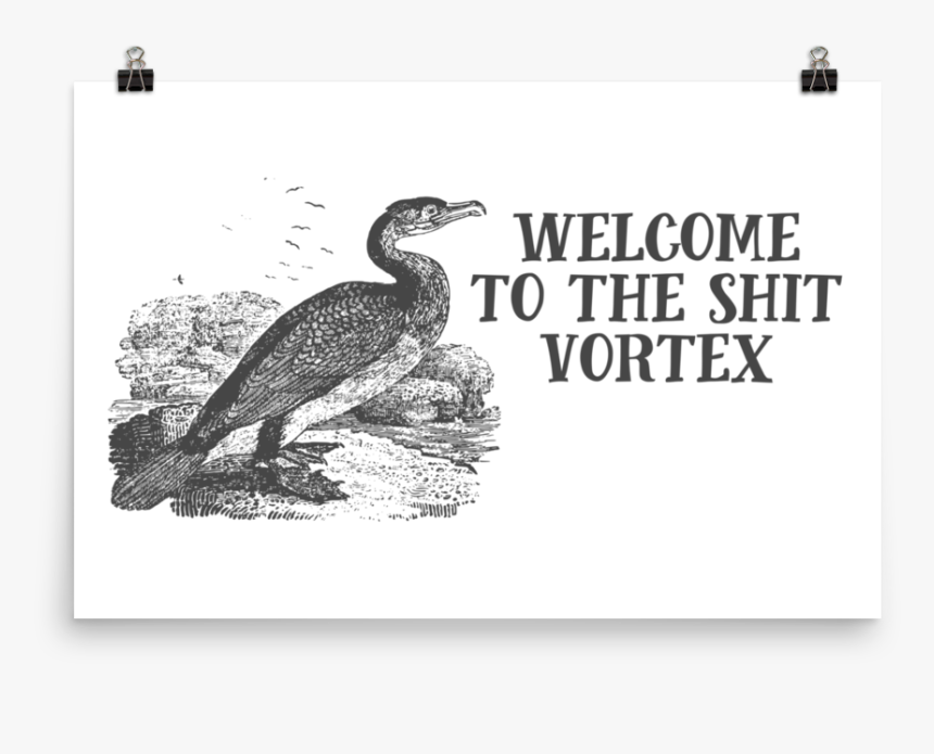 Shit Vortex - Effin Birds Welcome To The Shit Vortex, HD Png Download, Free Download