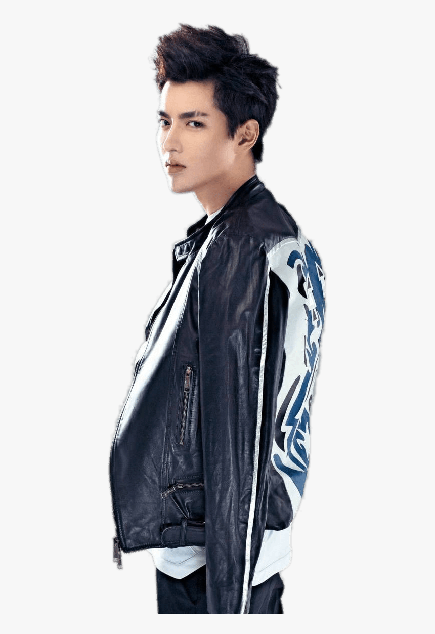 Kris Wu In Leather Vest - Transparent Kris Wu Png, Png Download, Free Download