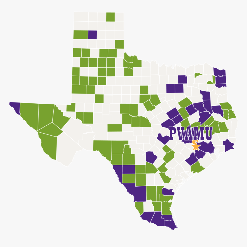 Cep County Map - Prairie View University On Map, HD Png Download, Free Download