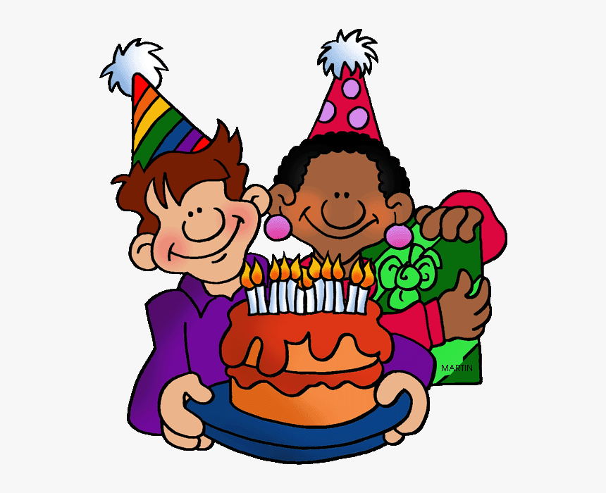 Transparent Birthday Cake Clip Art - Birthday Clipart Phillip Martin, HD Png Download, Free Download