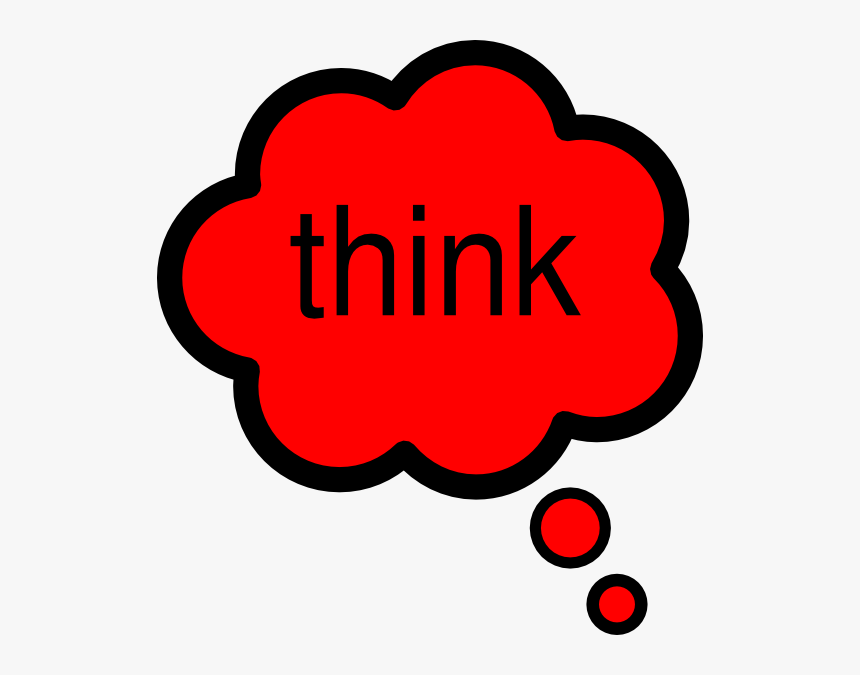 Transparent Thinking Clip Art - Think Clipart, HD Png Download, Free Download