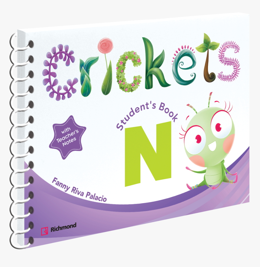 Crickets 3 Practice Book , Png Download - Cartoon, Transparent Png, Free Download