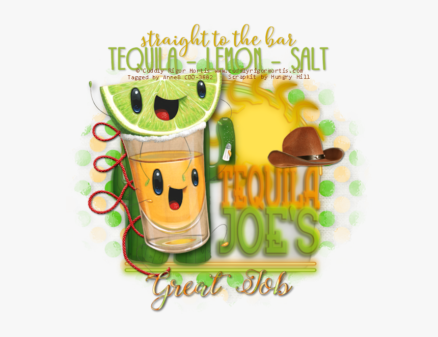 Great Job Tequila - Cartoon, HD Png Download, Free Download