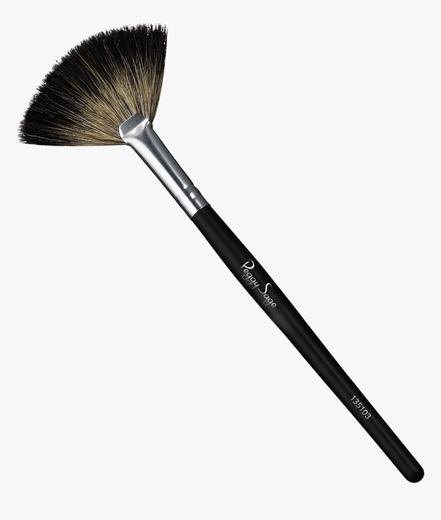 Fan Brush Png - Transparent Background Makeup Brush Png, Png Download, Free Download