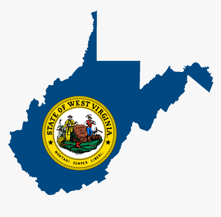 Transparent Wv Png - West Virginia State Silhouette, Png Download, Free Download