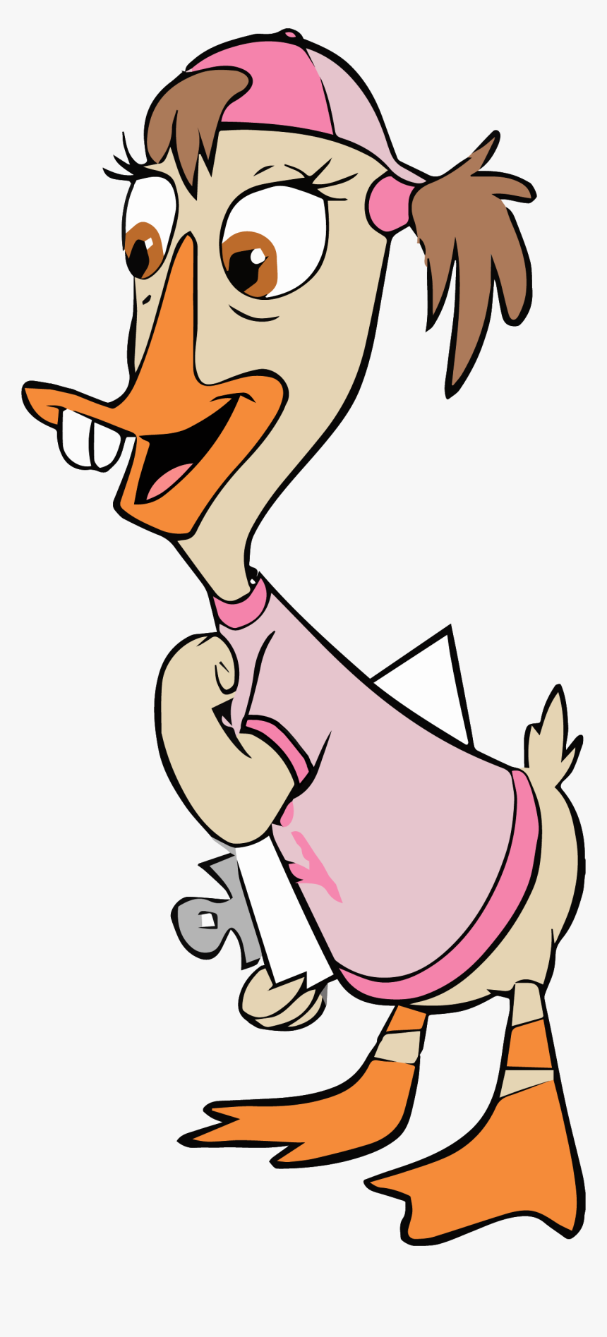 Abby Mallard Yes Clipart Png, Transparent Png, Free Download
