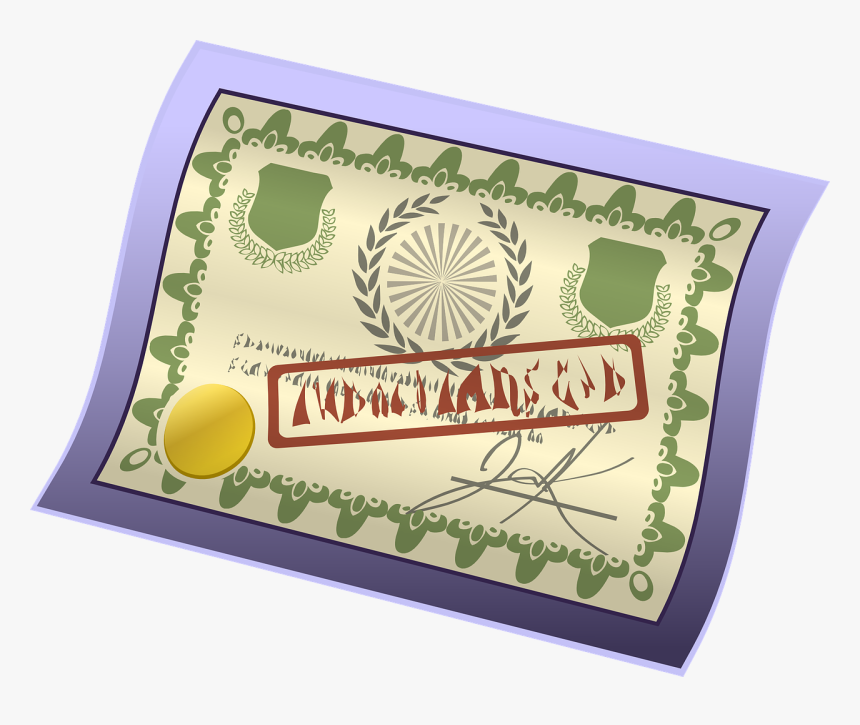 Sample Duplicate Share Certificate, HD Png Download, Free Download
