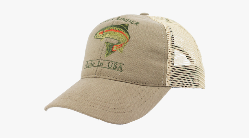 Rainbow Trout Mesh Back Tan - Baseball Cap, HD Png Download, Free Download