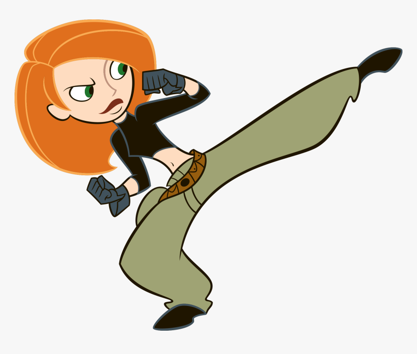 Kim Possible Leg Move - Kim Possible Sticker, HD Png Download, Free Download