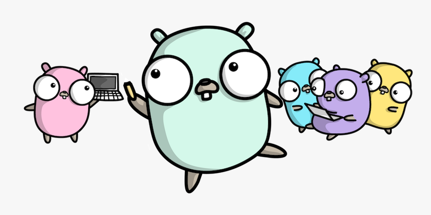 Cloud Computing 2 Gossip protocol - Golang Gooher, HD Png Download, Free Download