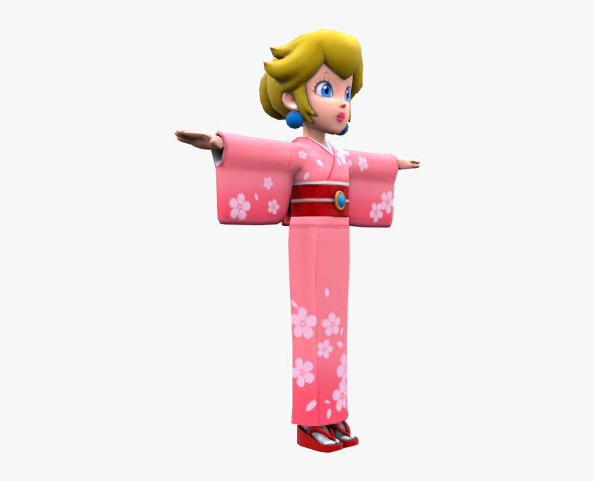 Download Zip Archive - Kimono Peach Mario Kart Tour, HD Png Download, Free Download