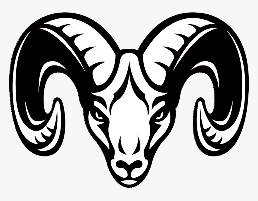 Ram Head Png - Mayde Creek High Logo, Transparent Png, Free Download