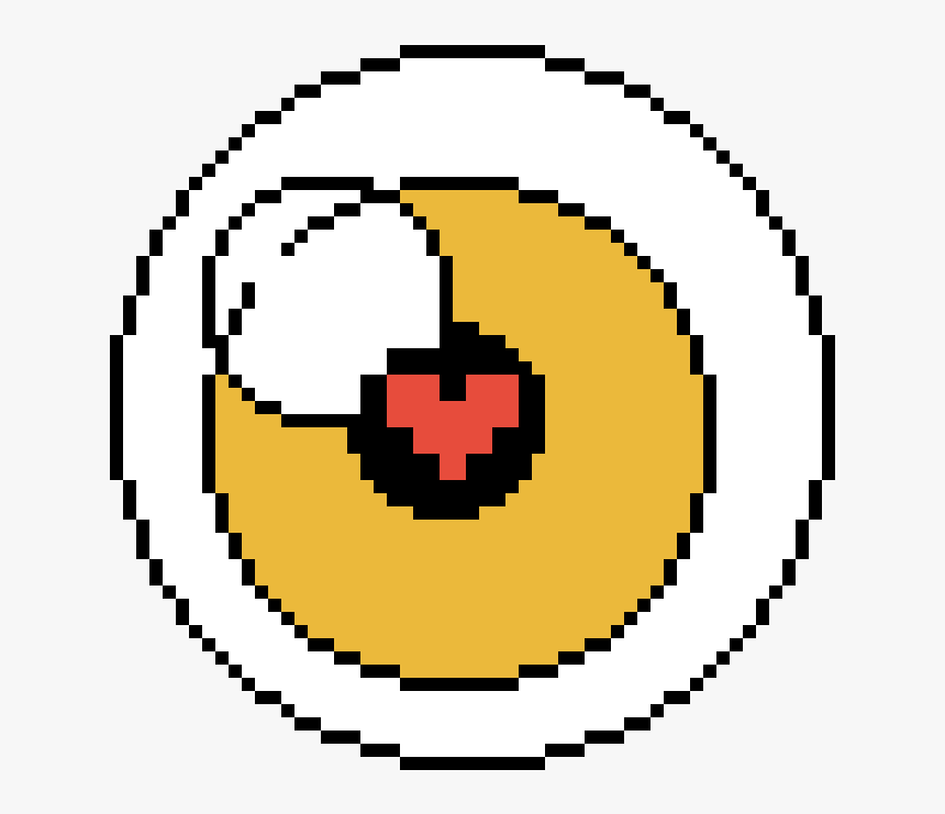 Ojo Cookie Pixel Art Gif - Big Minecraft Circle Chart, HD Png Download, Free Download