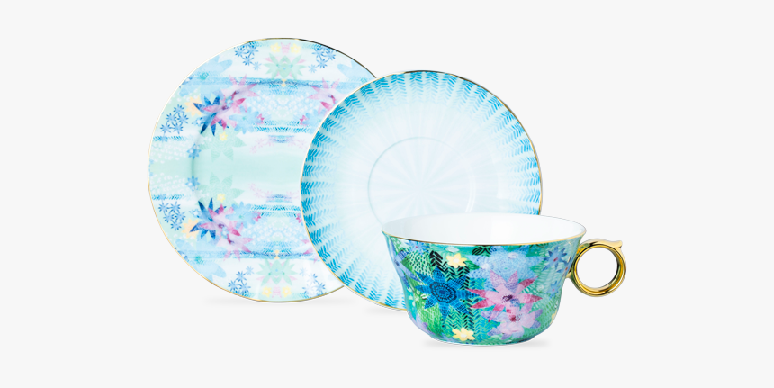 Falling Flowers Jade Trio - Bowl, HD Png Download, Free Download