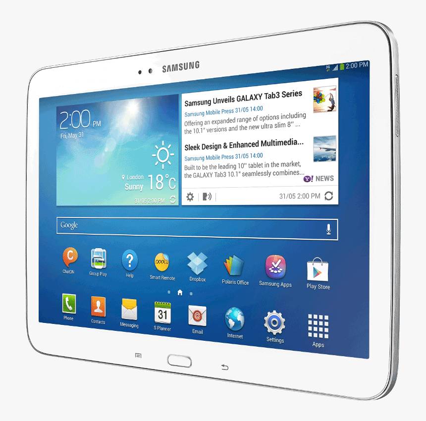 Samsung Galaxy Tab - Tablet Samsung Gt P5210, HD Png Download, Free Download