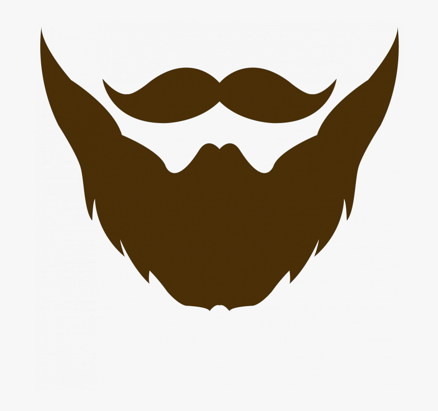 Medium Size Of How To Draw A Mustache With Eyeliner - Transparent Beard Logo, HD Png Download, Free Download