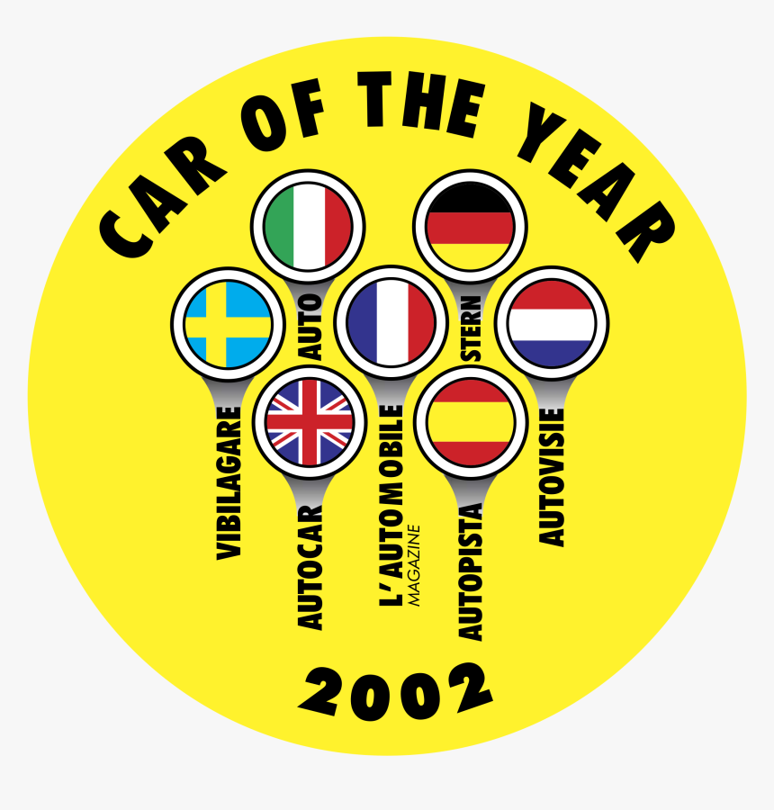 Car Of The Year Logo Png Transparent - Car Of The Year Logo, Png Download, Free Download