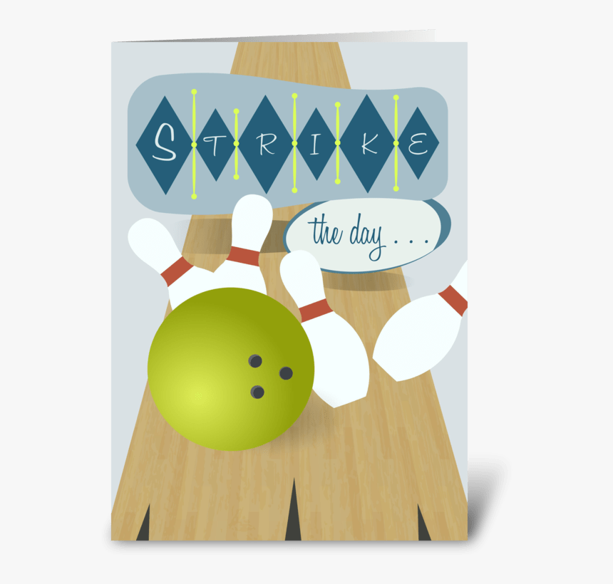 Father"s Day Greeting Card - Bowling Ball Cards, HD Png Download, Free Download