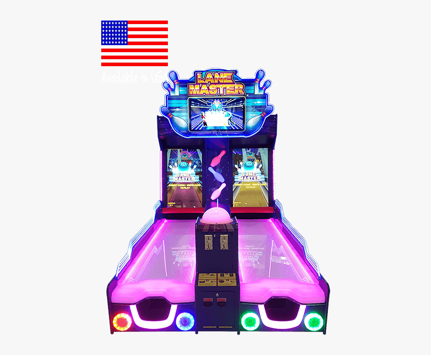 Bowling Game Rentals San Francisco - Lane Master Arcade Game, HD Png Download, Free Download