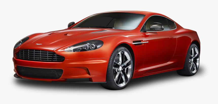 Red Aston Martin Dbs Carbon Car Png Image - Audi R8 2015 Red, Transparent Png, Free Download
