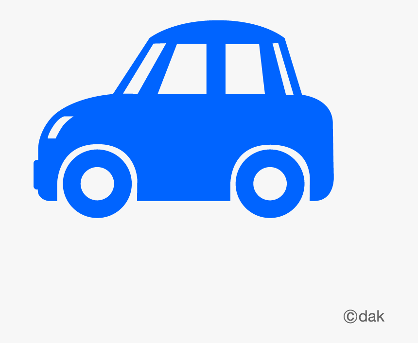 Car Icons Blue 著作 権 フリー イラスト 車 Hd Png Download Kindpng