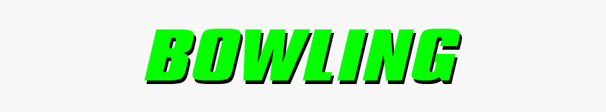 Bowling Text Png, Transparent Png, Free Download