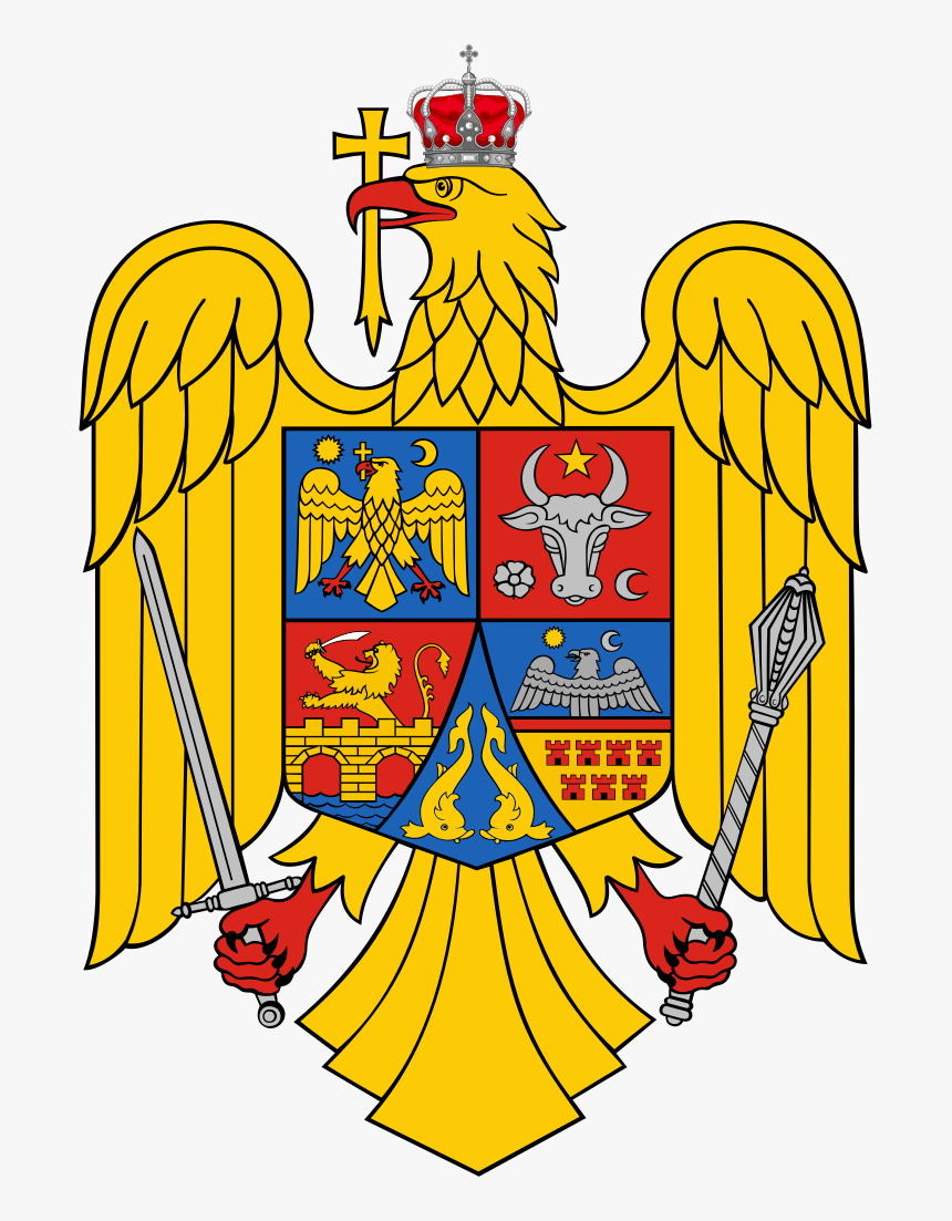 Romania Coat Of Arms, HD Png Download, Free Download