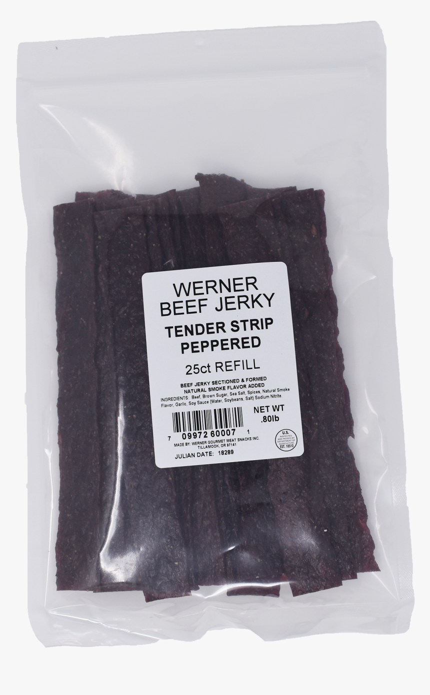 Tender Strip Peppered Beef Jerky"
 Class= - Wool, HD Png Download, Free Download