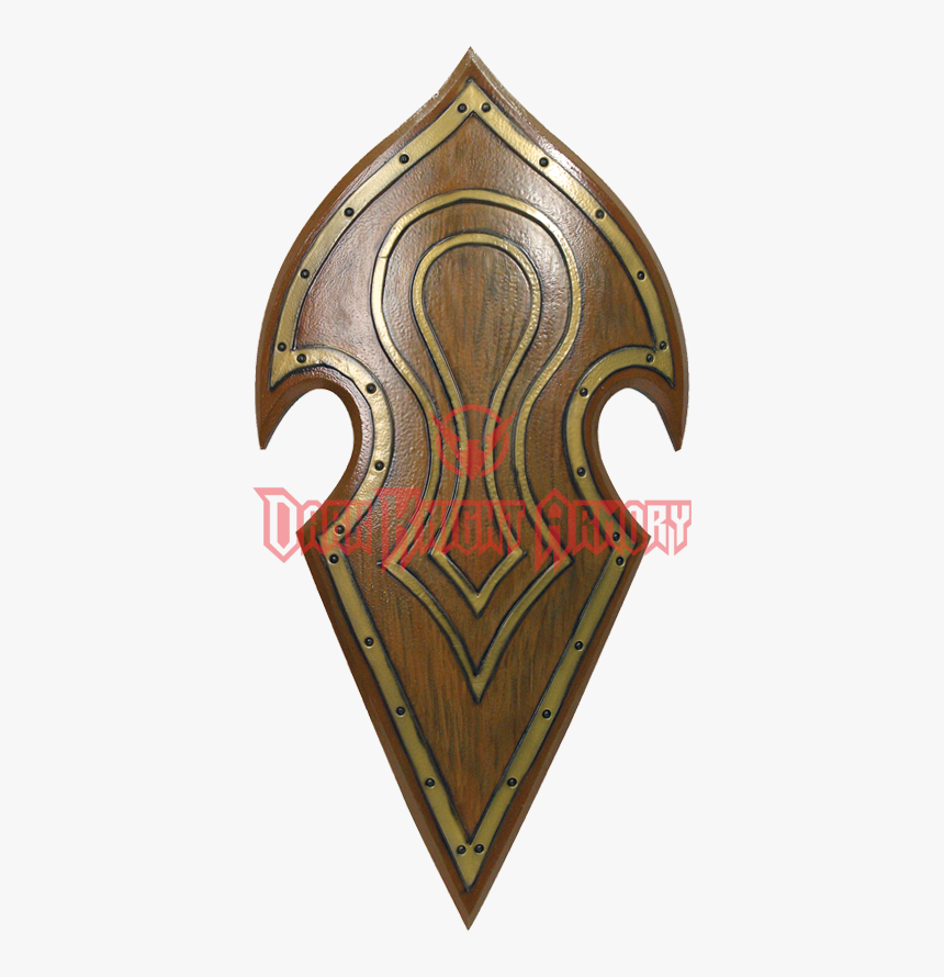 Clip Art Shields And Spears - Shield With Spear Hole, HD Png Download, Free Download